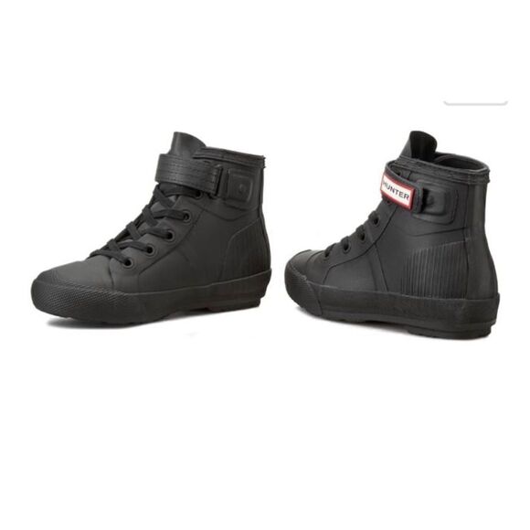Sneakers HUNTER - Womens Original Hi-
Top WFK1004RMA Black size 7 - Picture 2 of 6